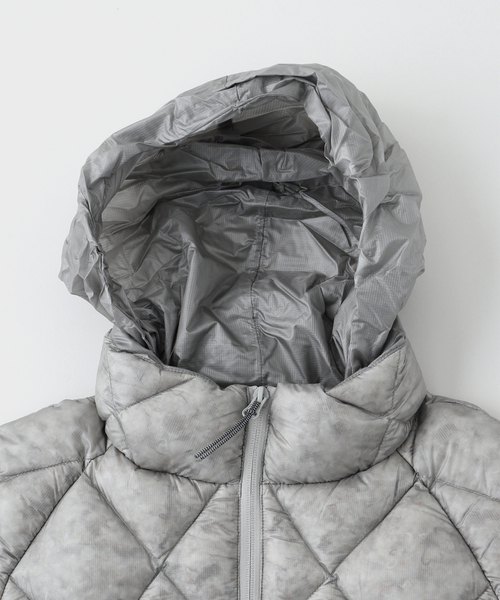 〈hiro17nobu〉LOEWE グレー ダウンジャケット XS ロア ROA NUNA 800 FILL POWER HOODED DOWN JACKET ヌナ フィルパワー