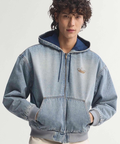 adidas DENIM PADDED JACKET / アディダス デニム パデッド ジャケット 
