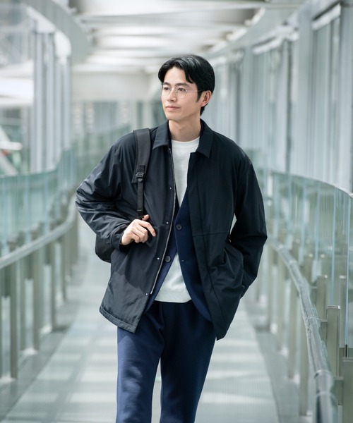TENTIAL(テンシャル)の「ヒートエアジャケット(テーラードジャケット・メンズ・ブラウン/ブラック・SMALL/MEDIUM/LARGE/X-LARGE)」の7枚目の写真