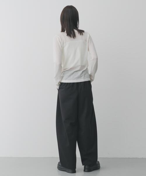 SENSE OF PLACE by URBAN RESEARCH(センスオブプレイスバイアーバンリサーチ)の「ワンポイントシシュウスウェットパンツ(その他パンツ・レディース・グレー/ブラック・SMALL/MEDIUM)」の19枚目の写真