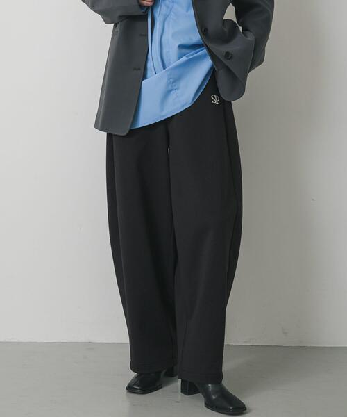 SENSE OF PLACE by URBAN RESEARCH(センスオブプレイスバイアーバンリサーチ)の「ワンポイントシシュウスウェットパンツ(その他パンツ・レディース・グレー/ブラック・SMALL/MEDIUM)」の20枚目の写真