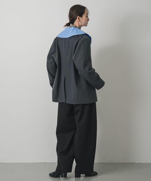 SENSE OF PLACE by URBAN RESEARCH(センスオブプレイスバイアーバンリサーチ)の「ワンポイントシシュウスウェットパンツ(その他パンツ・レディース・グレー/ブラック・SMALL/MEDIUM)」の8枚目の写真