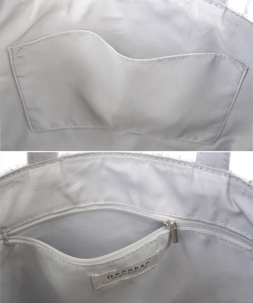 DONOBAN（ドノバン）の「トゥインクルトート（トートバッグ・レディース・ホワイト/ピンク/グレー/ブラック/ネイビー・ONE SIZE）」の14枚目の写真