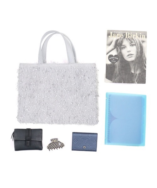 DONOBAN（ドノバン）の「トゥインクルトート（トートバッグ・レディース・ホワイト/ピンク/グレー/ブラック/ネイビー・ONE SIZE）」の15枚目の写真