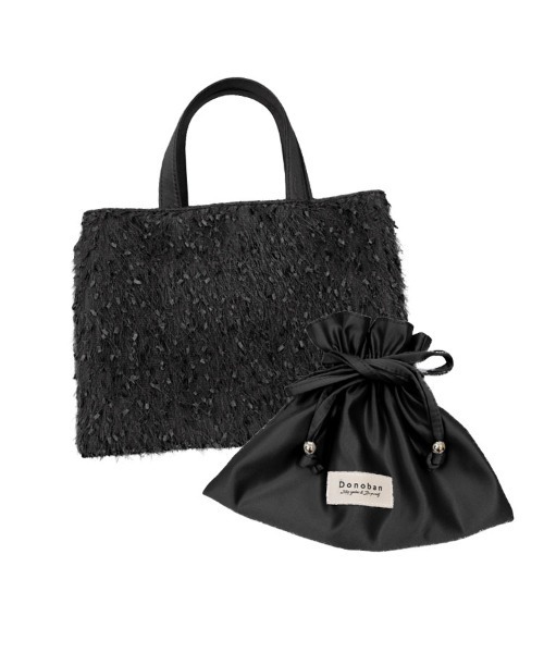 DONOBAN（ドノバン）の「トゥインクルトート（トートバッグ・レディース・ホワイト/ピンク/グレー/ブラック/ネイビー・ONE SIZE）」の18枚目の写真