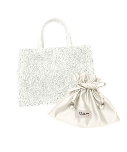 DONOBAN（ドノバン）の「トゥインクルトート（トートバッグ・レディース・ホワイト/ピンク/グレー/ブラック/ネイビー・ONE SIZE）」の19枚目の写真