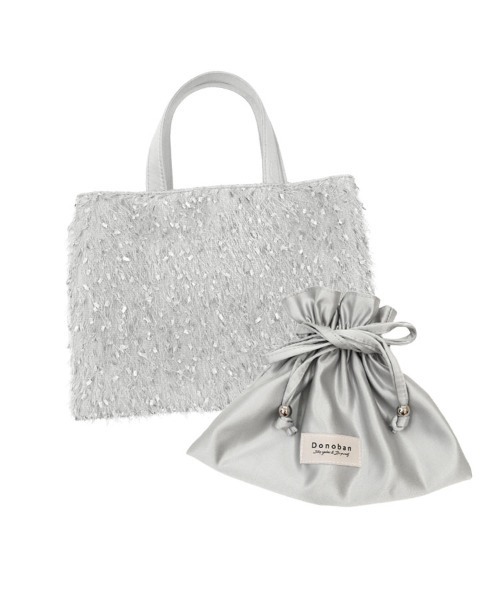 DONOBAN（ドノバン）の「トゥインクルトート（トートバッグ・レディース・ホワイト/ピンク/グレー/ブラック/ネイビー・ONE SIZE）」の20枚目の写真