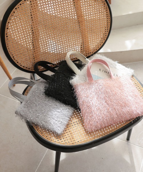 DONOBAN（ドノバン）の「トゥインクルトート（トートバッグ・レディース・ホワイト/ピンク/グレー/ブラック/ネイビー・ONE SIZE）」の22枚目の写真