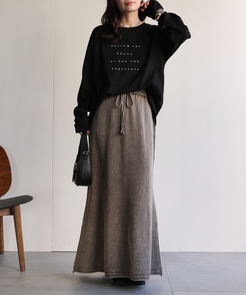 model：156cm 着用サイズ：FREE