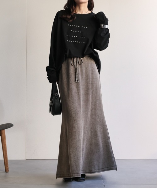 model：156cm 着用サイズ：FREE