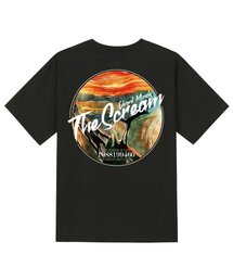 KTB0070 ムンク 半袖Tシャツ - ブラック