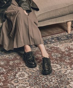 ブランド古着】レザーフェザーレースアップブーツ（ブーツ）｜14th