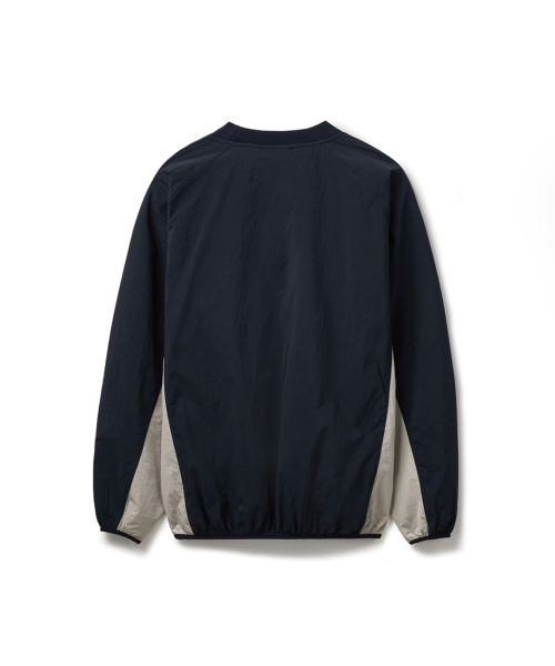 ERER（エルエル）の「[UN] Vintage Painted Warm-up Navy（Tシャツ/カットソー・レディース・ネイビー・1/2/3）」の2枚目の写真