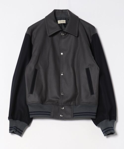 FACTOTUM】 SUPER110`s Melton Stadium blouson（スタジャン