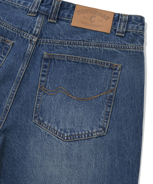 COVERNAT(カバーナット)の「ワイドデニムパンツブルー(デニムパンツ・レディース・その他・X-LARGE/LARGE)」の6枚目の写真