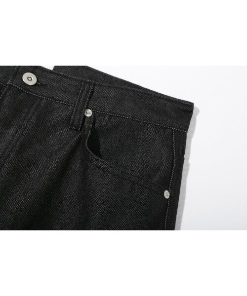 BASEMOMENT(ベースモーメント)の「ノンフェイドカーブデニムパンツブラック(デニムパンツ・メンズ・その他・LARGE/MEDIUM/X-LARGE)」の5枚目の写真