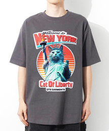 RG Cat of Liberty Tee (Charcoal)