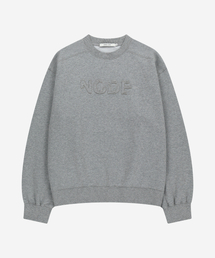 NODE LABS（ノードラボ）の「DEV:7 APPLIQUE LOGO SWEATSHIRT _MELANGE GREY（スウェット）」