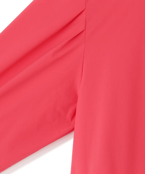 LE PHIL（ルフィル）の「◆SOLOTEXブロードタックフレアブラウス（シャツ/ブラウス・レディース・ホワイト/ピンク系その他/ネイビー・F）」の13枚目の写真