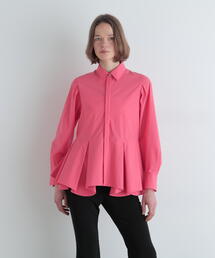 LE PHIL | ◆SOLOTEXブロードタックフレアブラウス(シャツ/ブラウス)