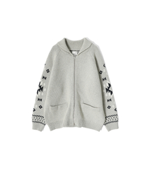 Cusco Cowichan Cardigan Melange Gray
