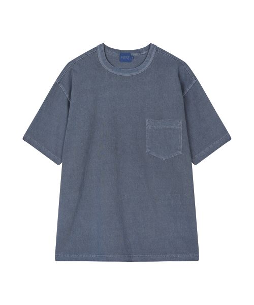 DECET(デケト)の「Pigment Pocket T-Shirt DCTS001Blue(Tシャツ/カットソー・メンズ・その他・SMALL/MEDIUM/LARGE)」の8枚目の写真