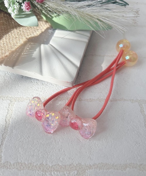 セール】lulunoix/キラキラリボンヘアゴム N15454（ヘアゴム）｜CERCA