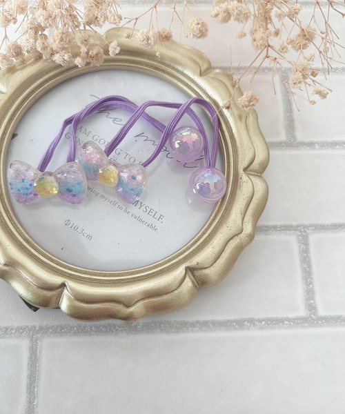 セール】lulunoix/キラキラリボンヘアゴム N15454（ヘアゴム）｜CERCA