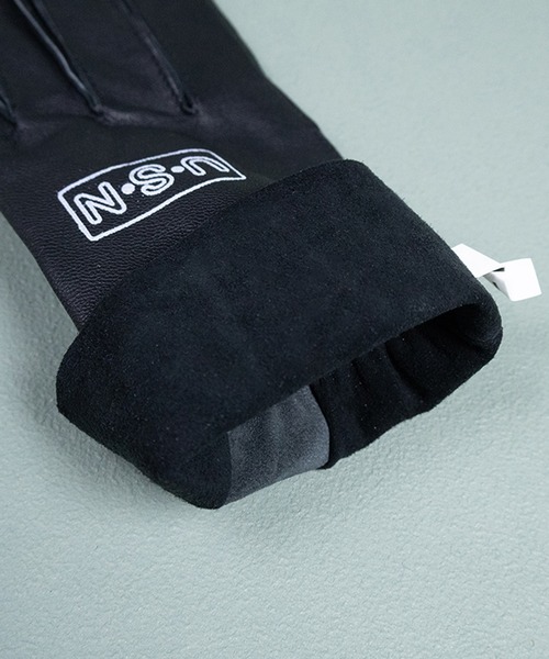 8(eight)(エイト)の「NAVY ゴートスキンフライトグローブ(手袋・メンズ・ブラック・SMALL)」の7枚目の写真