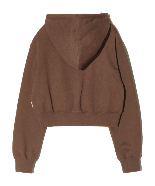 PIECEMAKER（ピースメーカー）の「[2TYPE] PCE APPLIQUE ZIP HOODIE (BROWN)（パーカー・レディース・その他・MEDIUM/LARGE）」の5枚目の写真
