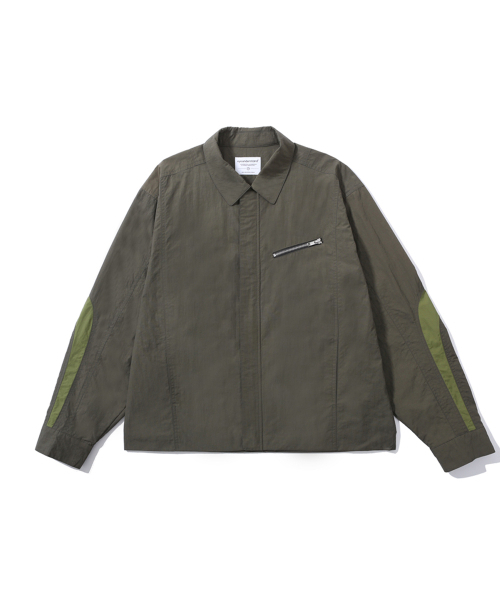 EYEUNDERSTAND（アイアンダスタンド）の「Vision Nylon Jacket (Khaki)（ナイロンジャケット・メンズ・その他・LARGE/X-LARGE）」の2枚目の写真