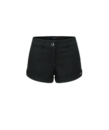 MAGORENSEOUL（マゴレンソウル）の「メタルトライクリップステーラードミニショーツブラック（その他パンツ）」