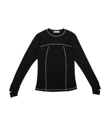 Handwraps stitches long sleeve - Black