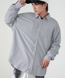 En serio TOKYO（エンソリオトーキョー）の「【NULL】ストライプ長袖シャツ（シャツ/ブラウス）」