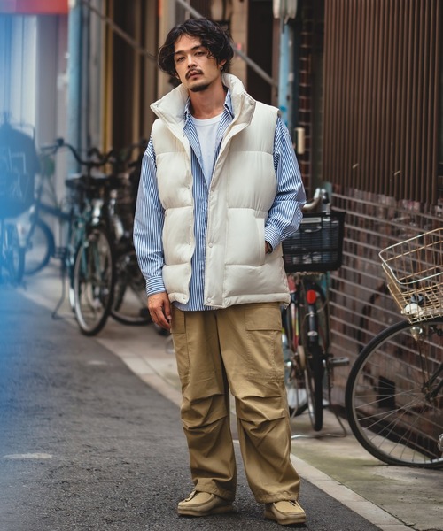 En serio TOKYO(エンソリオトーキョー)の「【NULL】ストライプ長袖シャツ(シャツ/ブラウス・メンズ・グレー/ブルー/サックスブルー/ライトブルー/ブラック/ブラック系2・X-LARGE/LARGE/SMALL/MEDIUM)」の13枚目の写真