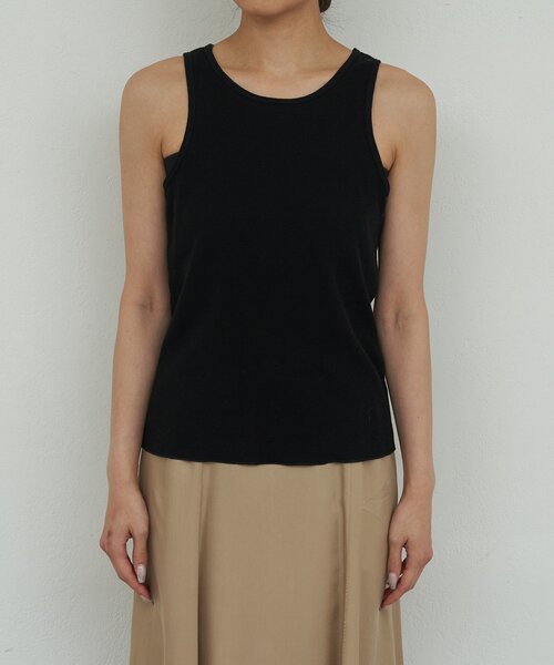 GALLARDAGALANTE（ガリャルダガランテ）の「【前後2way】ハイツイストリブタンク（キャミソール・レディース・レッド/ホワイト/ブラック・FREE）」の15枚目の写真