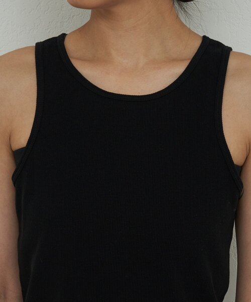 GALLARDAGALANTE（ガリャルダガランテ）の「【前後2way】ハイツイストリブタンク（キャミソール・レディース・レッド/ホワイト/ブラック・FREE）」の18枚目の写真