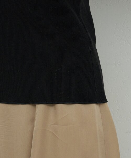 GALLARDAGALANTE（ガリャルダガランテ）の「【前後2way】ハイツイストリブタンク（キャミソール・レディース・レッド/ホワイト/ブラック・FREE）」の20枚目の写真