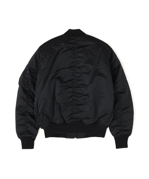 Alpha Industries（アルファインダストリーズ）の「Alpha Industries/アルファインダストリーズ/MA-1 BASE FLIGHT BOMBER JACKET/エムエーワン ベース フライト ボンバー ジャケット（MA-1・メンズ・ブラック/その他10・L/M/S）」の3枚目の写真