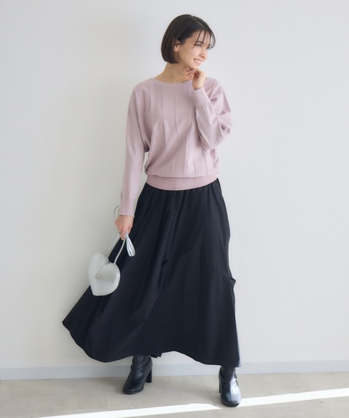 KATHARINE ROSS（キャサリンロス）の「【KATHARINE ROSS】12Gラメストライプドルマンプルオーバー（ニット/セーター・レディース・オフホワイト/ピンク/ブラウン・FREE）」の18枚目の写真