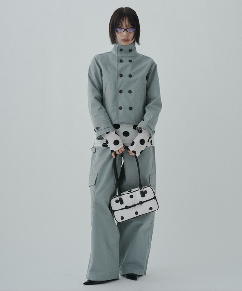 FEKETE（フェケテ）の「polka dot ribbon boston / ドットボストンバッグ（ボストンバッグ・レディース・ホワイト/ブラック・FREE）」の15枚目の写真