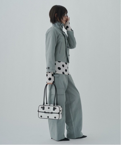 FEKETE（フェケテ）の「polka dot ribbon boston / ドットボストンバッグ（ボストンバッグ・レディース・ホワイト/ブラック・FREE）」の16枚目の写真