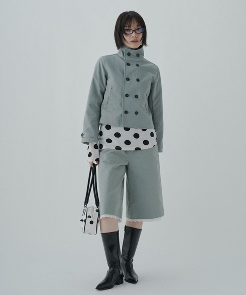 FEKETE（フェケテ）の「polka dot ribbon boston / ドットボストンバッグ（ボストンバッグ・レディース・ホワイト/ブラック・FREE）」の19枚目の写真