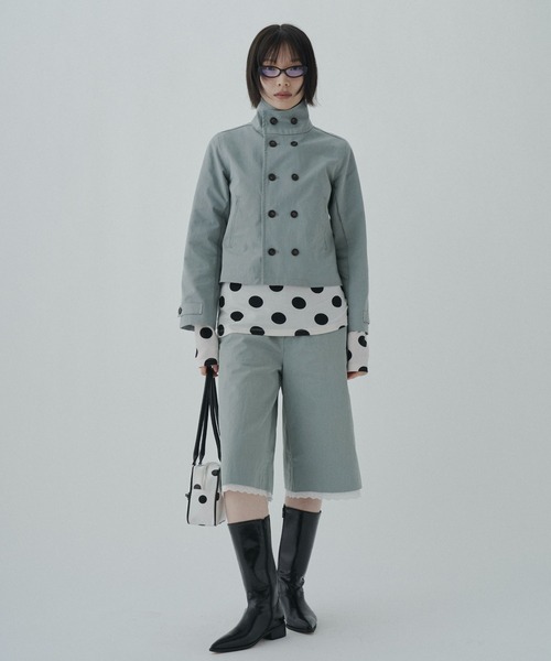 FEKETE（フェケテ）の「polka dot ribbon boston / ドットボストンバッグ（ボストンバッグ・レディース・ホワイト/ブラック・FREE）」の22枚目の写真