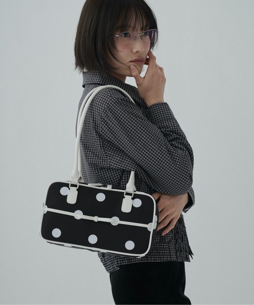 polka dot ribbon boston / ドットボストンバッグ（ボストンバッグ