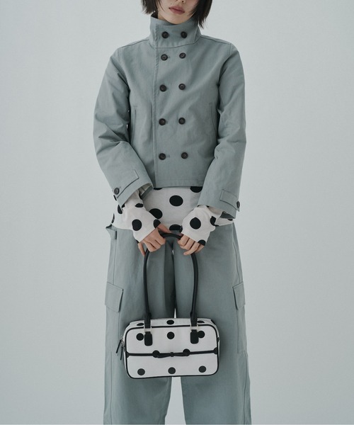 FEKETE（フェケテ）の「polka dot ribbon boston / ドットボストンバッグ（ボストンバッグ・レディース・ホワイト/ブラック・FREE）」の3枚目の写真