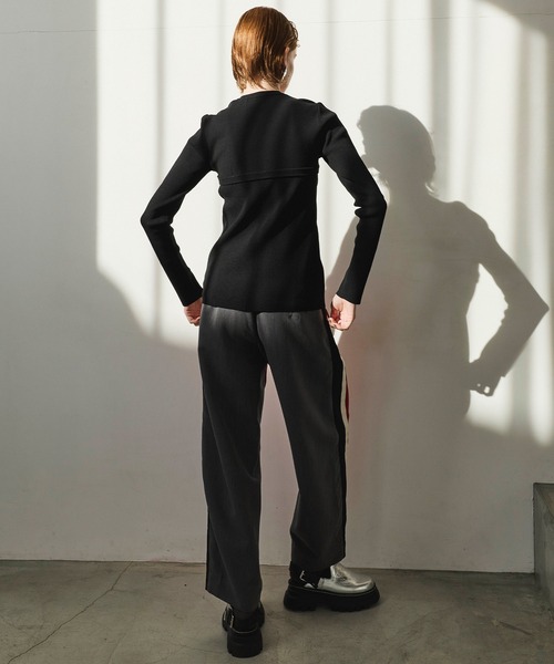 OMMO(オーエムエムオー)の「TRACK MIX TAPERED PT(その他パンツ・レディース・ブルー/レッド・36/38)」の8枚目の写真