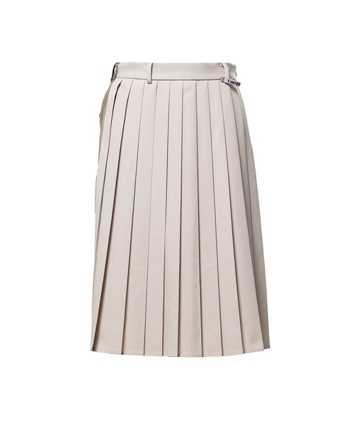 セール】Front Back Combined Pleats Skirt（スカート）｜Maison