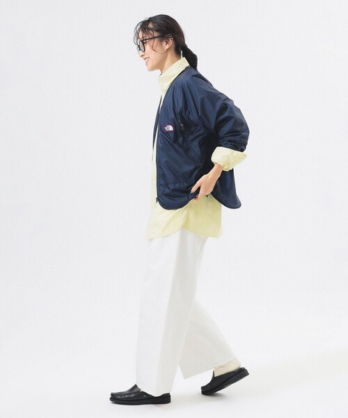 BEAMS BOY(ビームスボーイ)の「ワイド デニム パンツ(デニムパンツ・レディース・オフホワイト/インディゴブルー・0/1/2)」の20枚目の写真