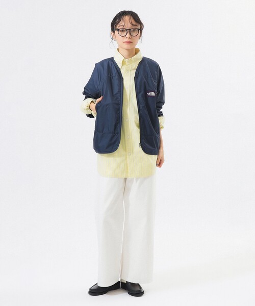 BEAMS BOY(ビームスボーイ)の「ワイド デニム パンツ(デニムパンツ・レディース・オフホワイト/インディゴブルー・0/1/2)」の18枚目の写真